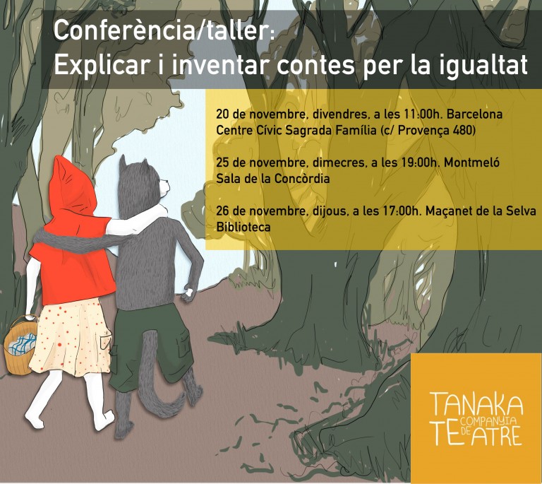 Conferència/Taller: explicar i inventar contes per la igualtat