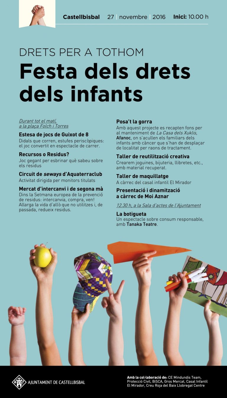 Festa dels drets dels infants | 27/11 Castellbisbal